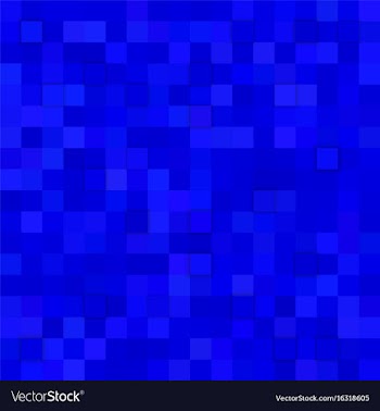 Square tiled background from squares in blue vector image