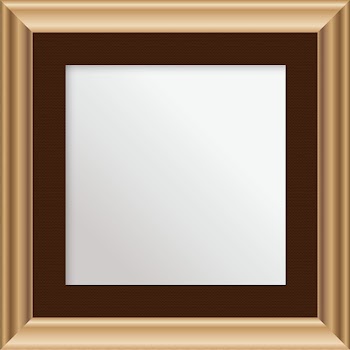 Square white and brown wooden border illustration, frame Film frame, Gold Frame Border transparent background PNG clipart