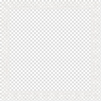Square white frame artwork, Black and white Angle Point Pattern, Lace Frame transparent background PNG clipart