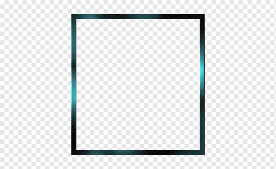 squared green frame, Square Text Area frame Pattern, Simple square frame, border, frame, blue png