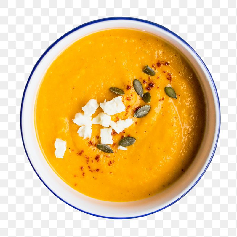 Squash soup  png sticker, | Free PNG - rawpixel