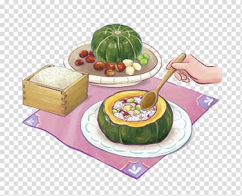 Squash soup Spoon Food Pumpkin, Food and spoon transparent background PNG clipart