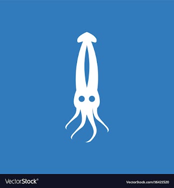 Squid icon simple of squid icon vector image