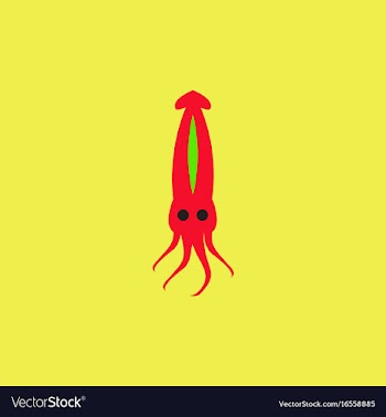 Squid icon simple of squid icon vector image