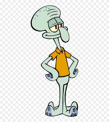 Squidward Tentacles Based On - Spongebob Coloring Pages Squidward