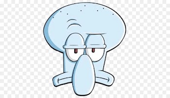 Squidward Tentacles Patrick Star Sandy Cheeks Mr. Krabs Sticker - squidward stamp 