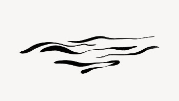 Squiggle line ink brush, abstract | Free Photo - rawpixel