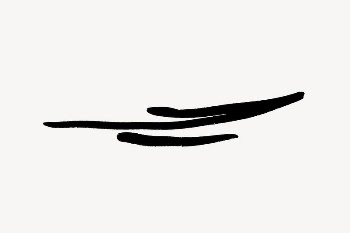 Squiggle line ink brush, abstract | Free Photo - rawpixel