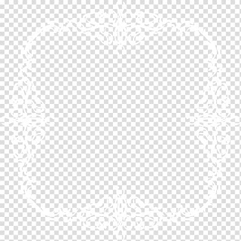 Squircle white frame art, Pearl's Peril Majorica pearl Earring, Border White Frame transparent background PNG clipart