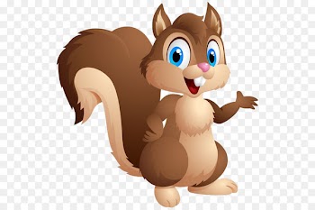 Squirrel Cartoon Chipmunk Clip art - Cartoon PNG Image 