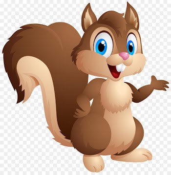 Squirrel Cartoon Chipmunk Clip art - Squirrel Angel Cliparts 