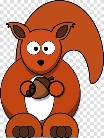 Squirrel Chipmunk Animal , Animated Squirrel transparent background PNG clipart