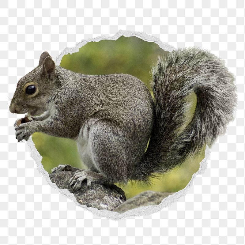 Squirrel png sticker, cute wildlife | Free PNG - rawpixel