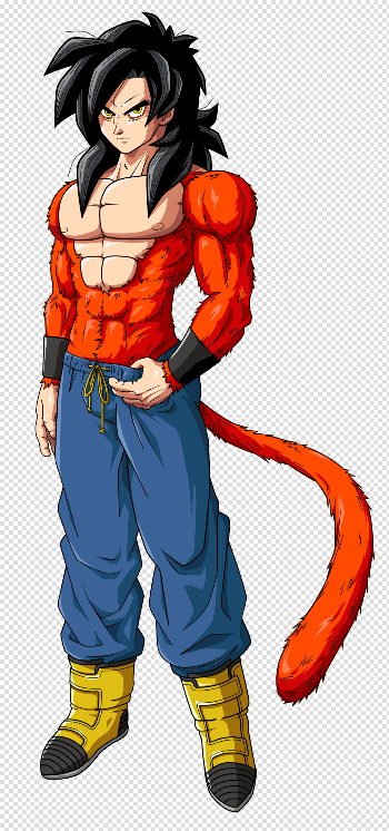 SSJ4 Son Goten (transparent background) by Basaku-DA on DeviantArt
