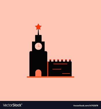 St basil cathedral in moscow red square vector image