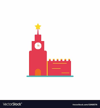 St basil cathedral in moscow red square vector image