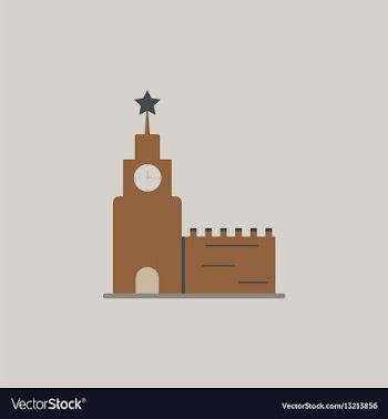 St basils cathedral in moscow red square vector image