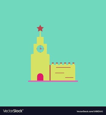 St basils cathedral in moscow red square vector image