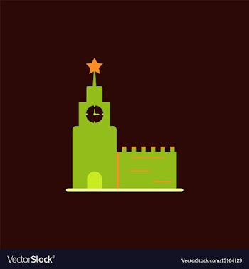 St basils cathedral in moscow red square vector image