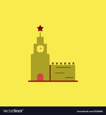 St basils cathedral in moscow red square vector image