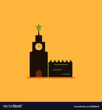 St basils cathedral in moscow red square vector image