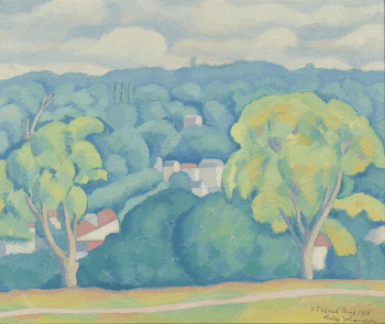 St.Cloud (1914) painting in high | Free Photo - rawpixel