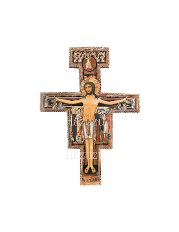 St Francis Cross PNG Christian San Damiano Franciscan clip art | PNGio