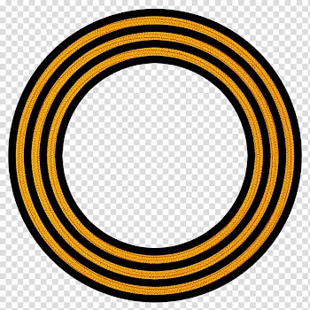 St George Band Round Frame transparent background PNG clipart