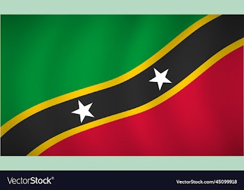 st kitts nevis flag background