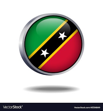 st kitts nevis flag button