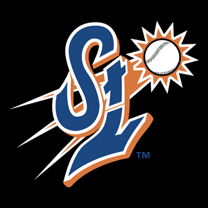 St Lucie Mets Logo Vector
