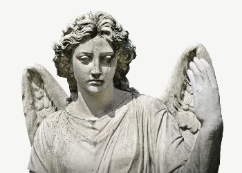 St Michael statue  collage | Free PSD - rawpixel