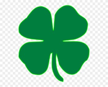 St Patrick's Day Four Leaf Clover