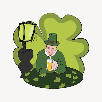 St. Patrick&rsquo;s day clipart illustration | Free PSD - rawpixel
