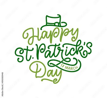 St. Patrick's Day quote, typography greeting card template. Lettering slogan for print, t-shirt, festive design element. Vector