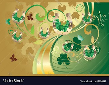 St Patricks Day Design vector image