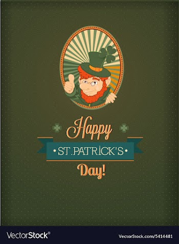 St Patricks day vector image