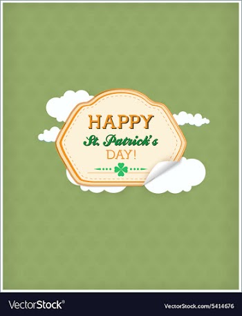 St Patricks day vector image