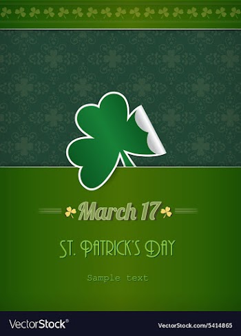 St Patricks day vector image