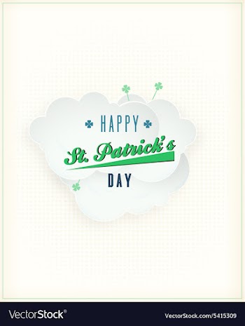 St Patricks day vector image