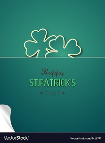 St Patricks day vector image