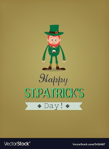St Patricks day vector image