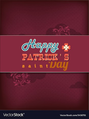 St Patricks day vector image