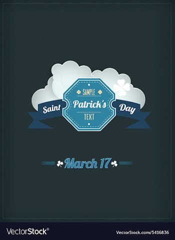 St Patricks day vector image
