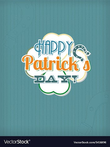 St Patricks day vector image