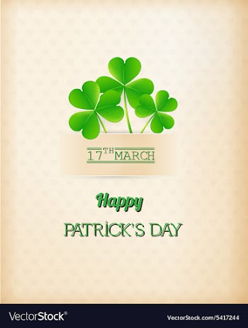 St Patricks day vector image