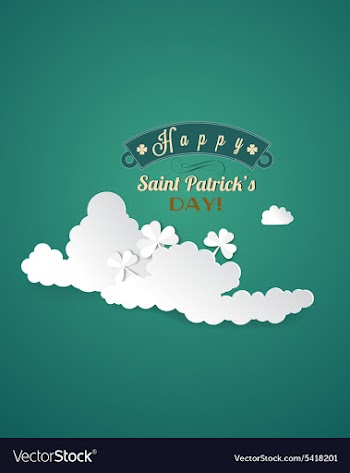 St Patricks day vector image