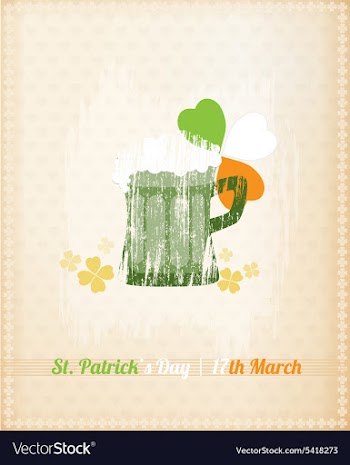 St Patricks day vector image
