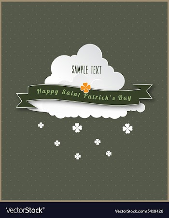 St Patricks day vector image