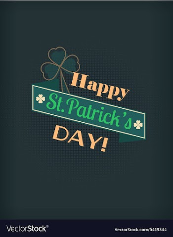 St Patricks day vector image